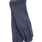 Comfort Stretch Long Touch Glove in color Denim Blue