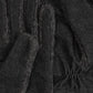 Denim Combo Glove in color black