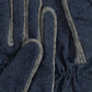 Denim Combo Glove in color navy/denim