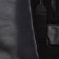 Fully Long Leather Glove in color black