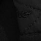 Layered Top Quilted Glove in Black