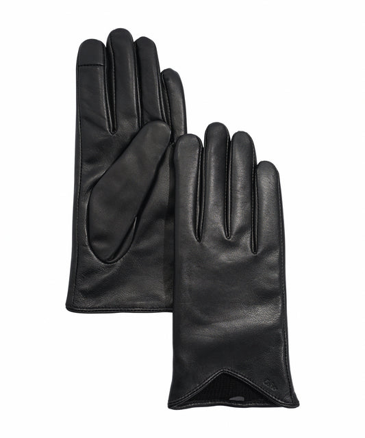 Beatrice Leather Glove in Black