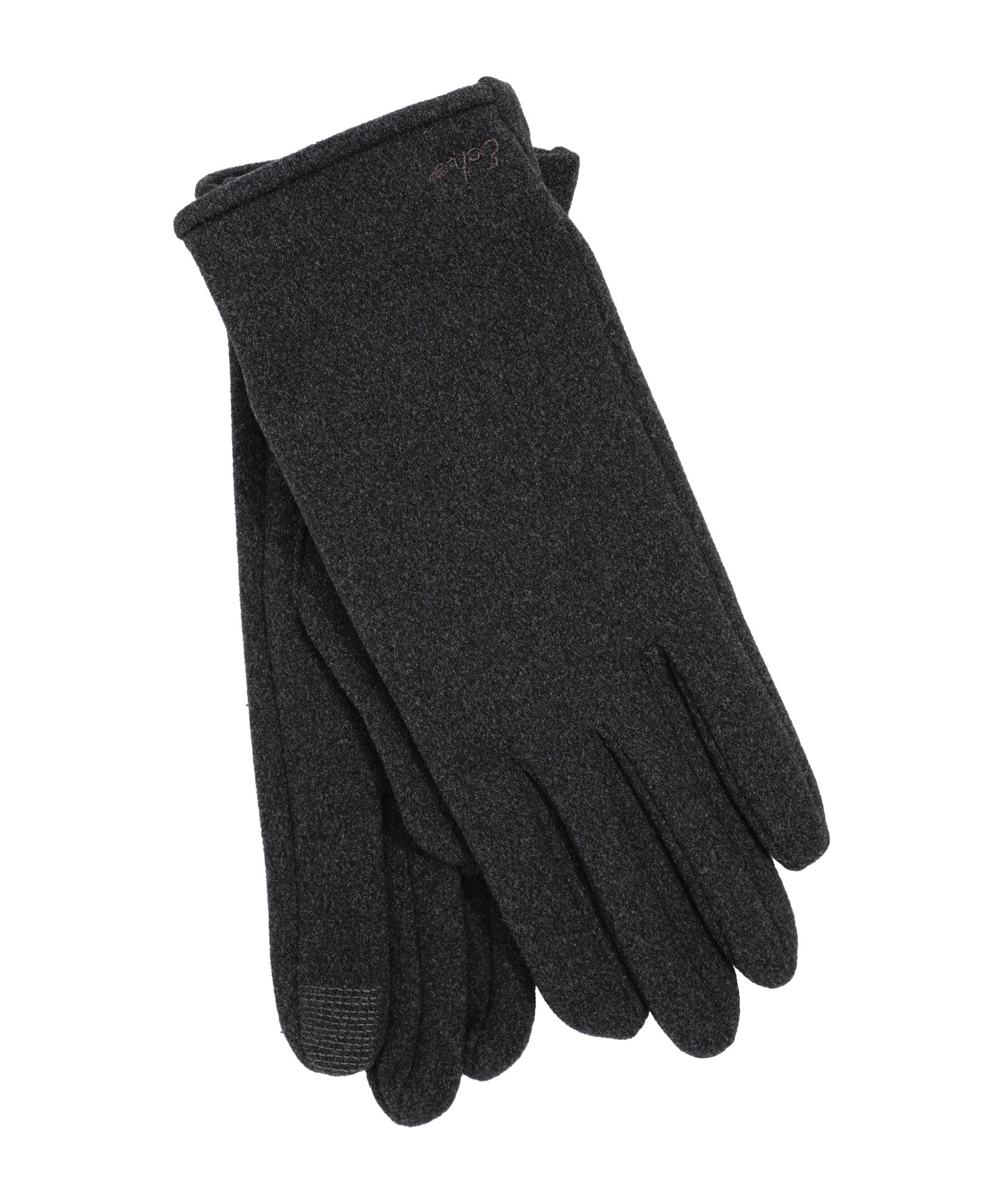 Comfort Stretch Touch Glove in color charcoal