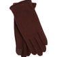 Comfort Stretch Touch Glove in color chocolate