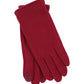 Comfort Stretch Touch Glove in color wine