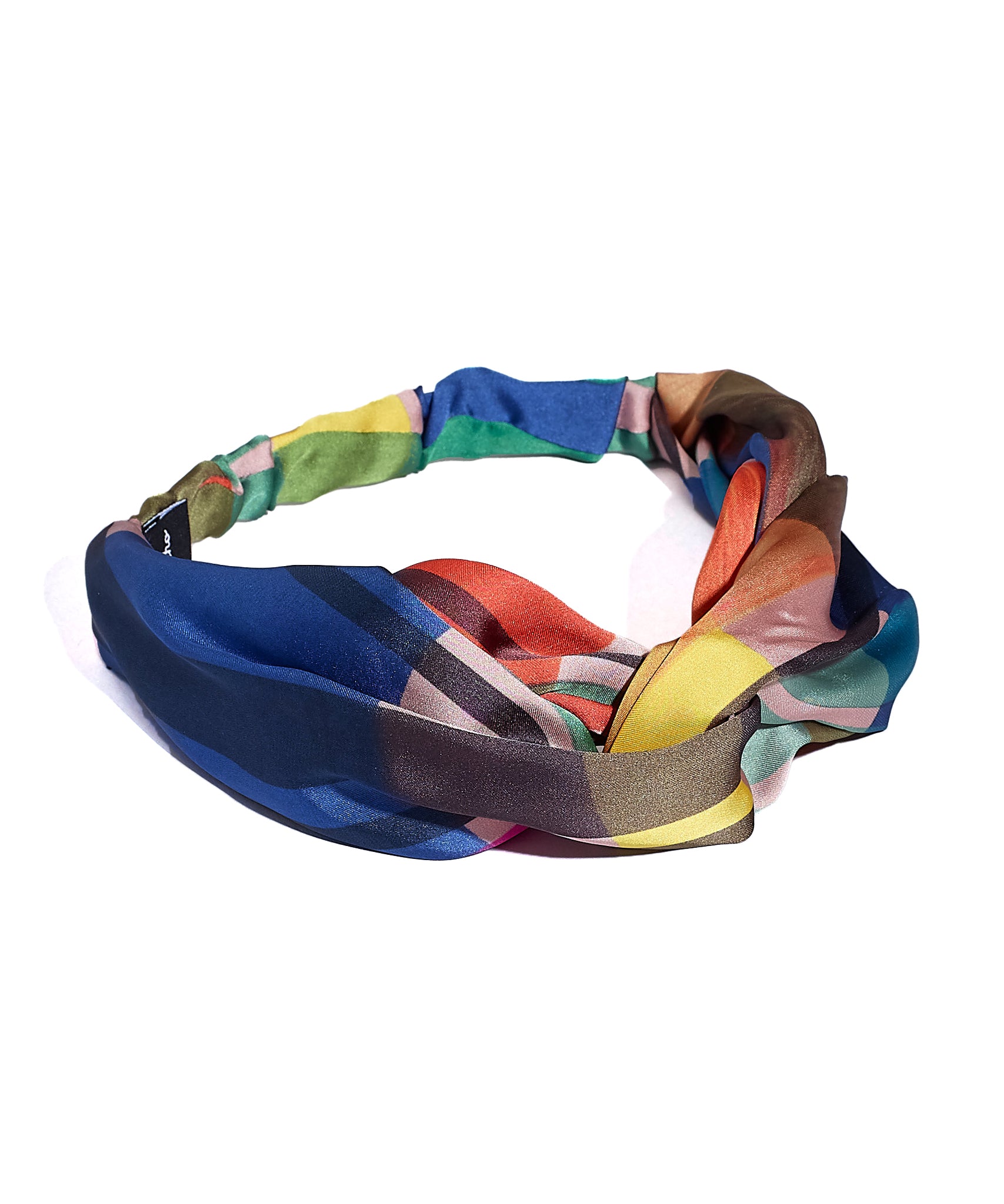 Hair Headband in color Dk Brown Multi