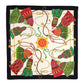 Tapestry Tassels Square in color Juniper