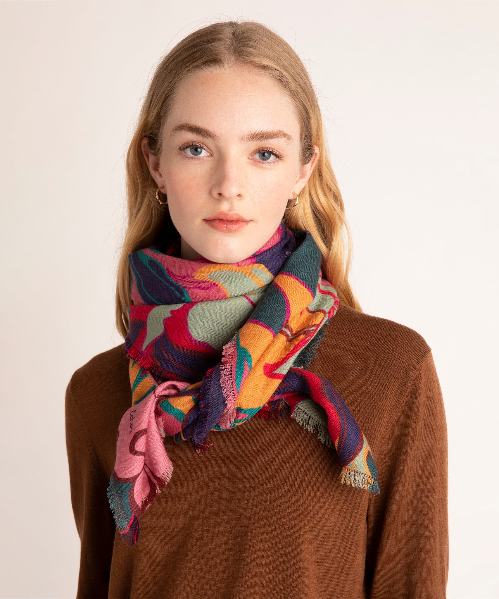 Silk best sale square scarf