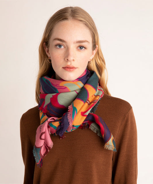 Louis Vuitton Winter Pink Scarves & Wraps for Women for sale