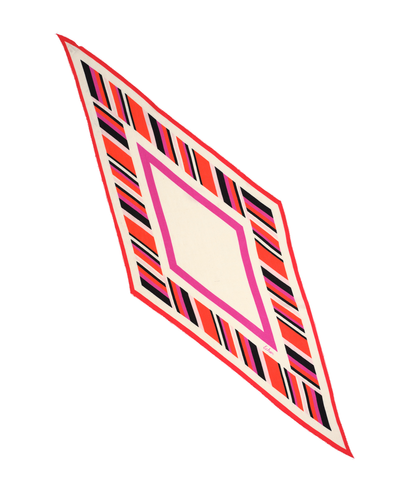 Hollywood Stripe Diamond in color Electric Pink