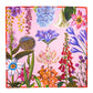 Botanica 35" Silk Square in Seashell