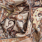 Manor Paisley Oblong Scarf in Vicuna