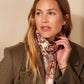 Manor Paisley Oblong Scarf in Vicuna