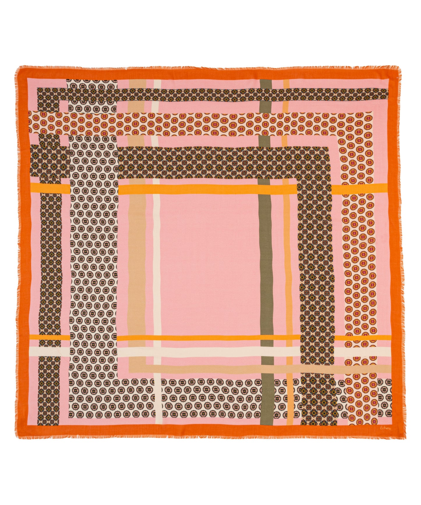 Foulard Patch Square Scarf