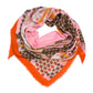 Foulard Patch Square in color Rose Quartz