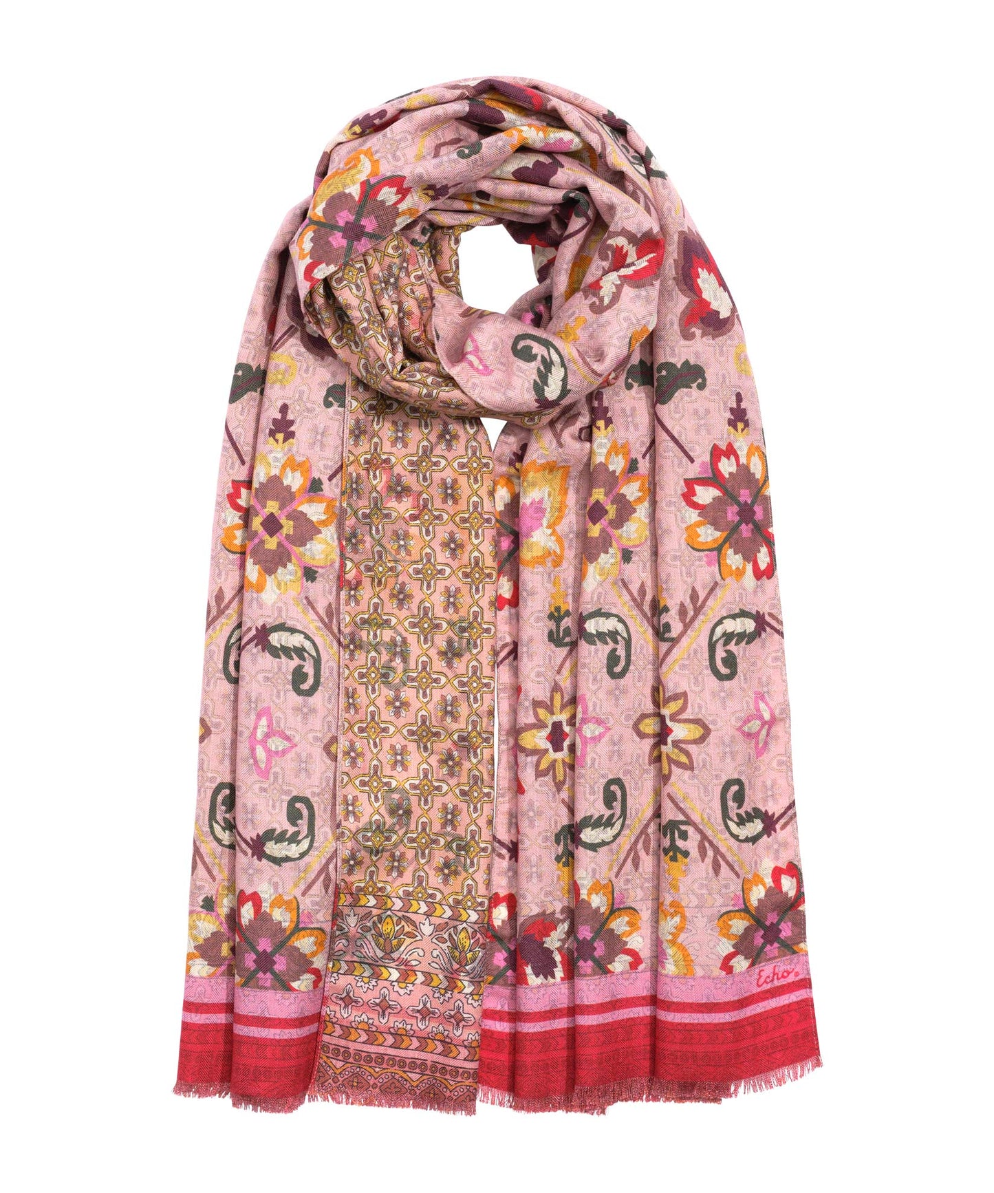 Tapestry Wrap in color Mauve