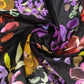 Happy Floral Wrap in color Black