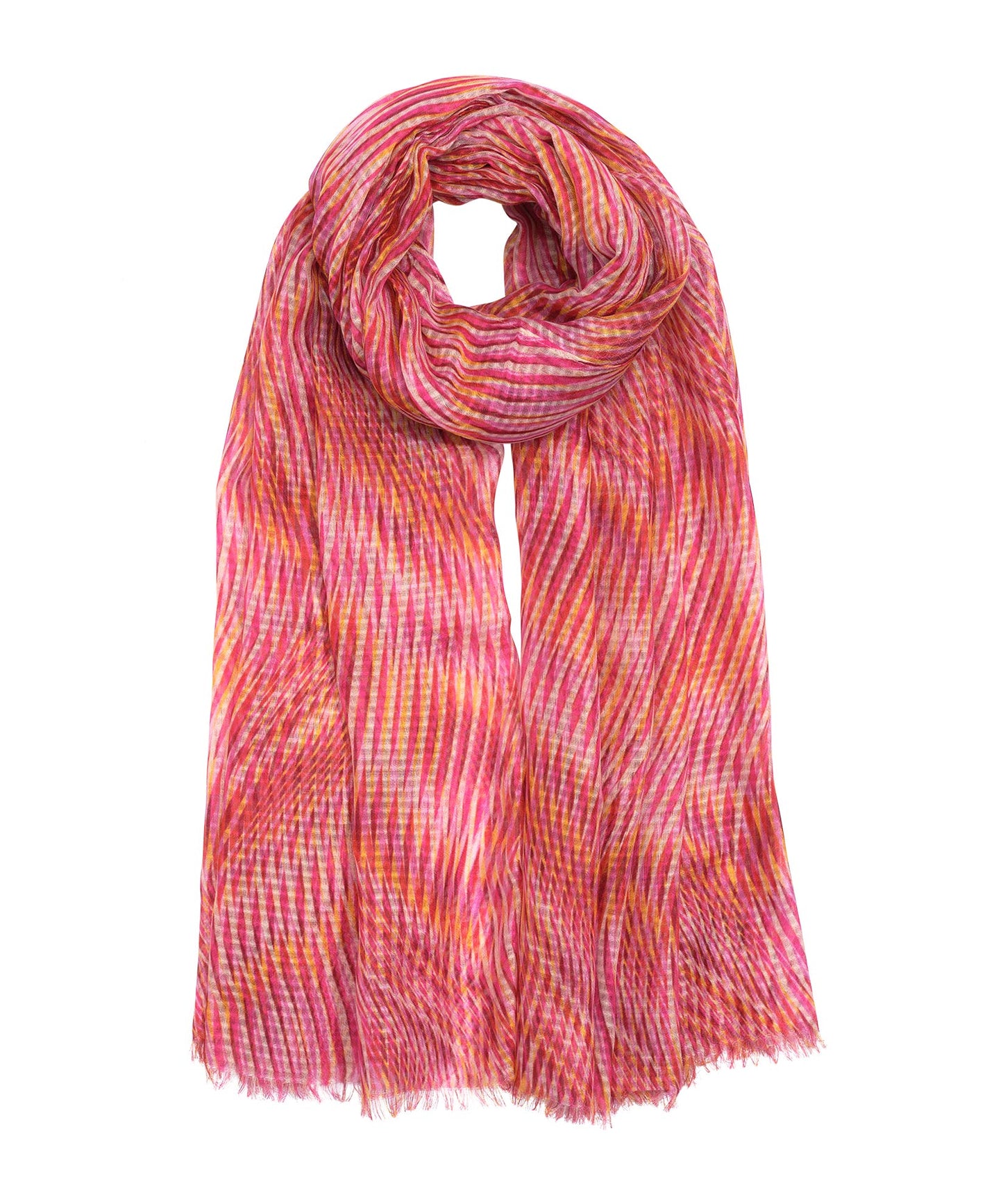 Hazy Wavy Wrap in color Dahlia