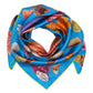 Sea Treasures 35" Silk Square Scarf in color Hawaiian Ocean