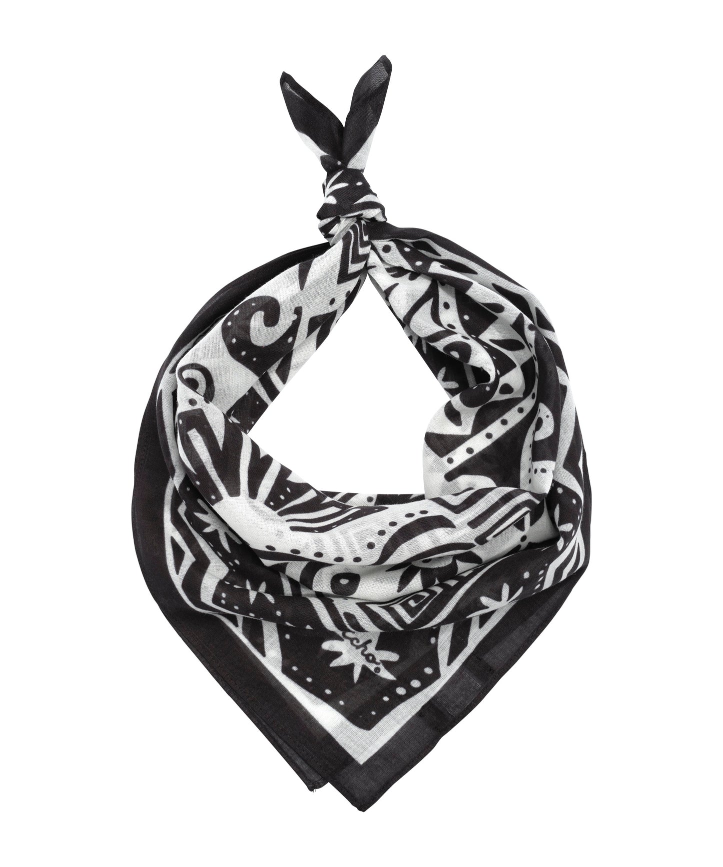 Sun And Surf Bandana in color black