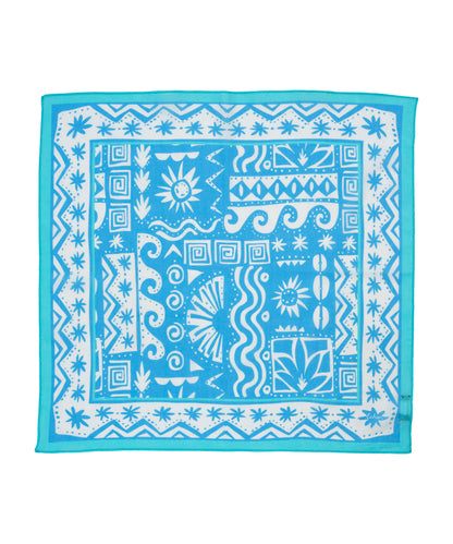 Sun And Surf Bandana in color Hawaiian blue