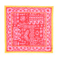 Sun And Surf Bandana in color pink lemonade