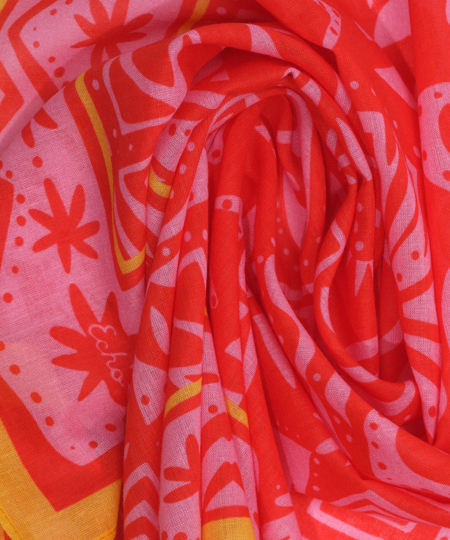 Sun And Surf Bandana in color pink lemonade