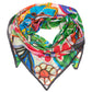 Celebrate Floral Oversized Square Scarf in multi