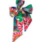 Celebration Floral Silk Ribbon Scarf in multi