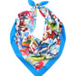 Underwater Seas Bandana in color cream