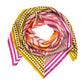 Stripe Vortex 35" Silk Square Scarf
