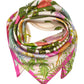 Oasis 35" Silk Square Scarf in color cream