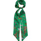 Big Stretch Ribbon Scarf in color grass