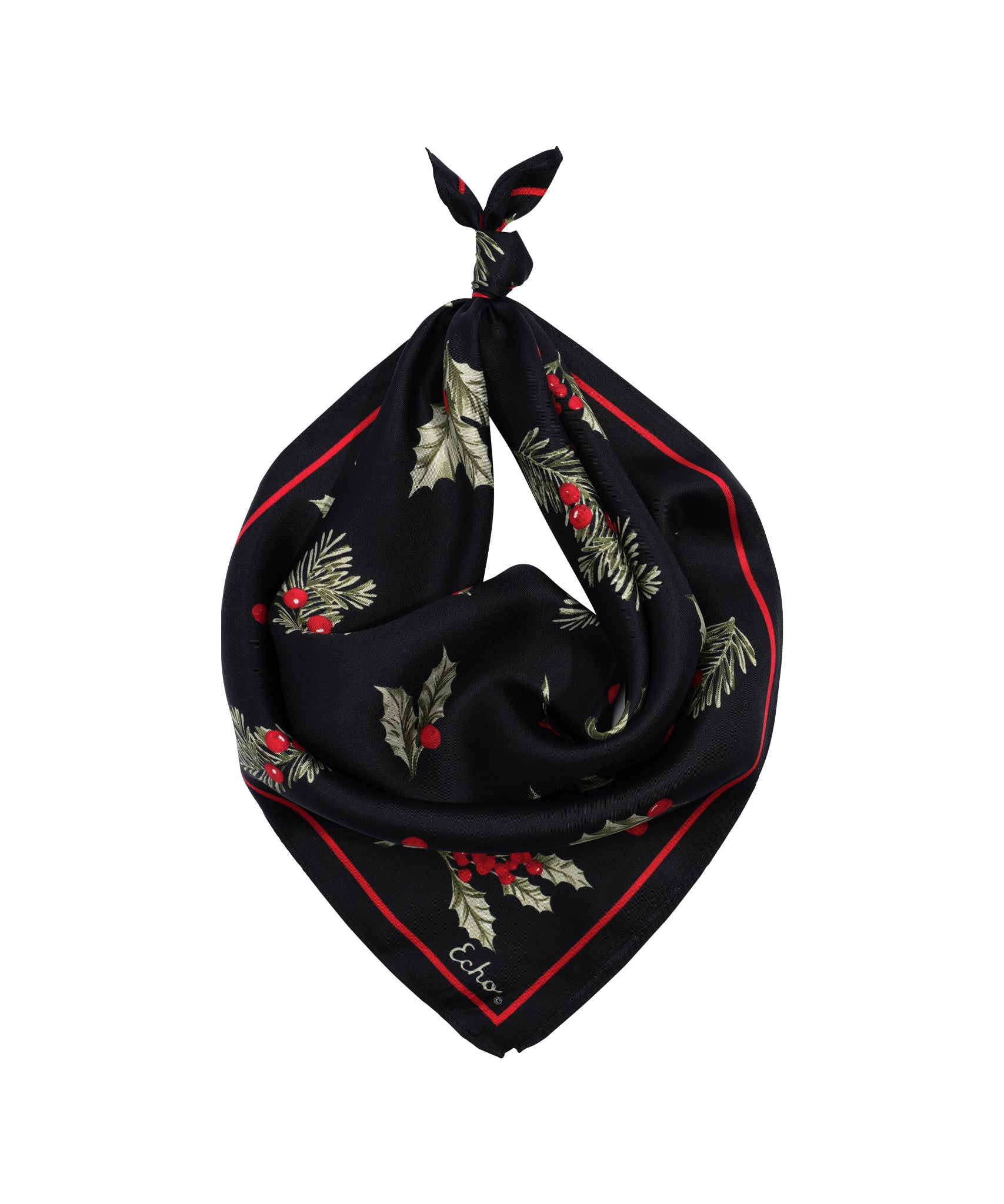 Holly Silk Bandana