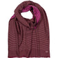 Tubular Dot Scarf in color Mulled Wine