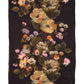 Painted Floral Wrap in color black