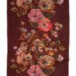 Painted Floral Wrap in color fired brick