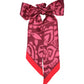 Park Paisley Silk Ribbon Scarf in color fired brick