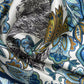Flaco Silk Bandana in color navy
