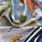 Central Park Silk Bandana in color french blue