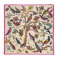 Park Visitors Oversized Square Scarf in color cream