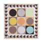 Painted Dots Silk Bandana in color charcoal