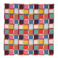 Windowpane 35" Silk Square Scarf in color multi