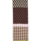 Checks Checks Silk Oblong Scarf in color black