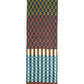 Checks Checks Silk Oblong Scarf in color olive