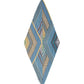 Downtown Pleated Diamond in color bottle green