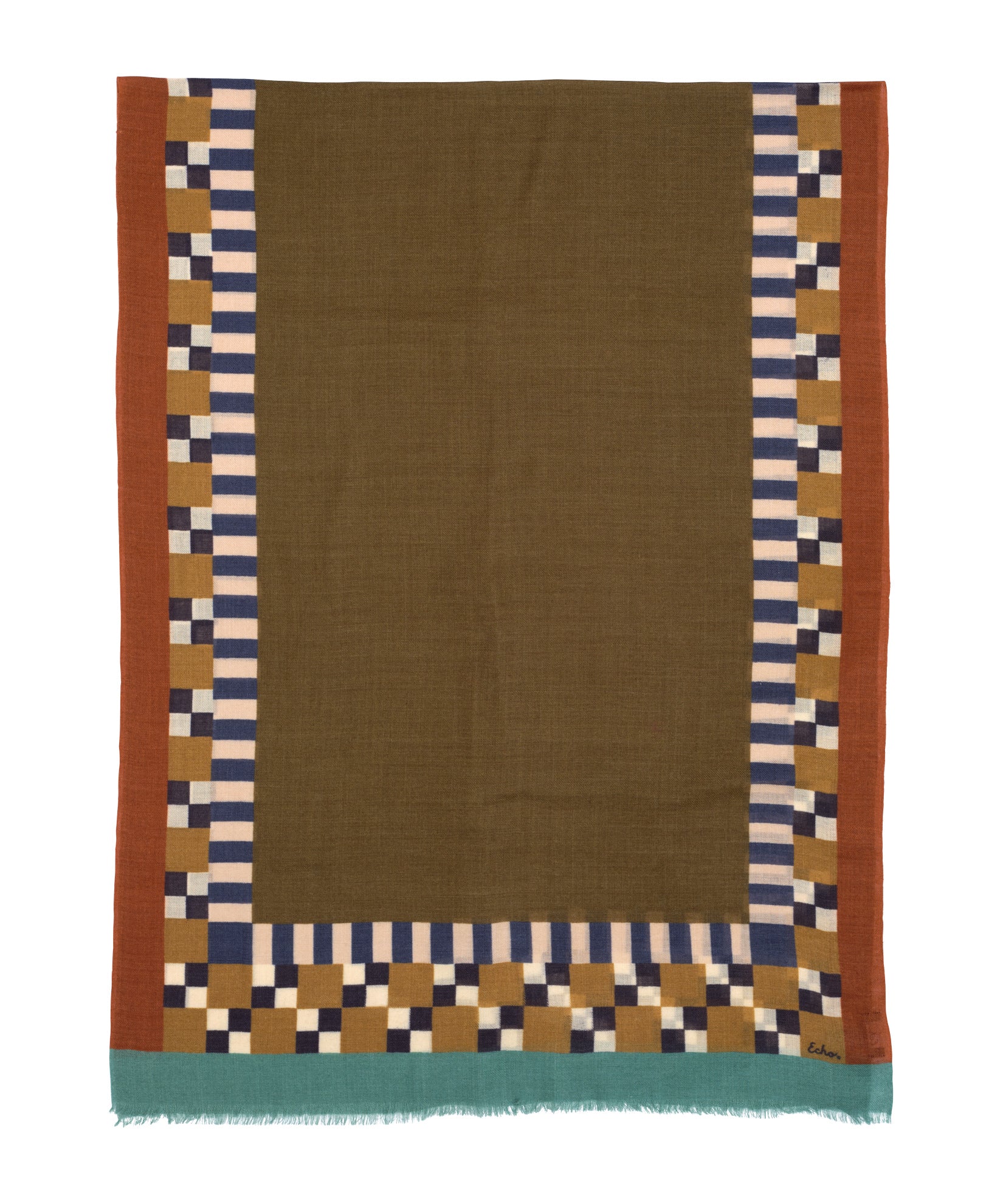 Soho Geo Wrap in color olive
