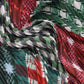 Patch Plaid Pleated Diamond in color red