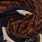 Hear Me Roar Wrap in color navy