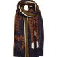 Hear Me Roar Wrap in color navy